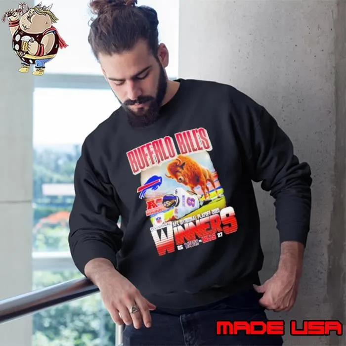Buffalo Bills AFC Divisional Playoffs 2025 winners mascot Sweatshirt
