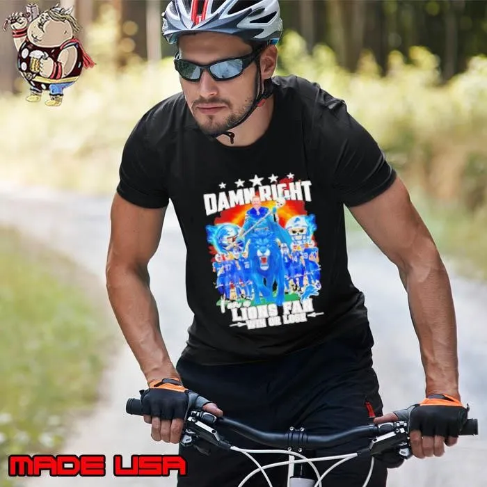 Dan Campbell riding a lion damn right I an a Lions fan win or lose Unisex