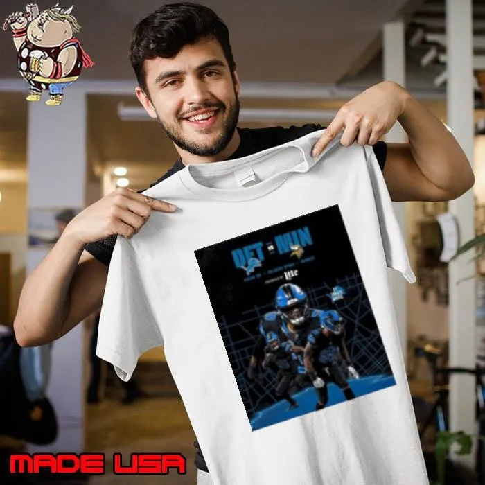 Detroit Lions Vs Minnesota Vikings Jan 5 2025 It Takes More Let's Do This Thing Unisex