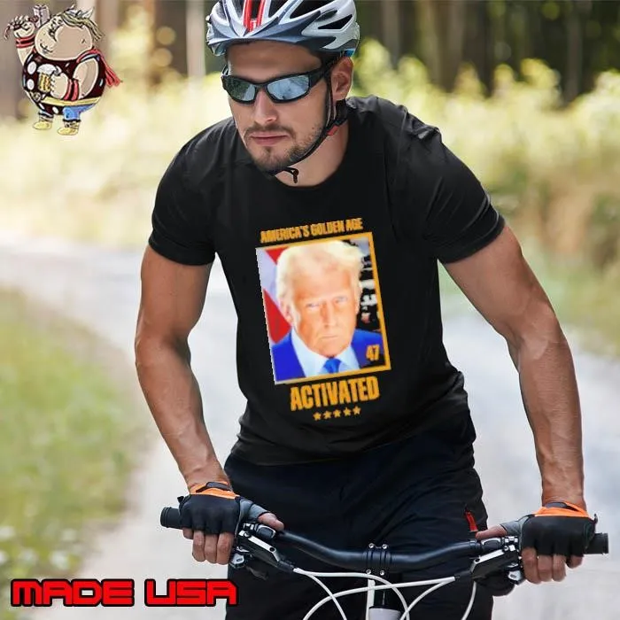 Donald Trump America's golden age activated Shirt