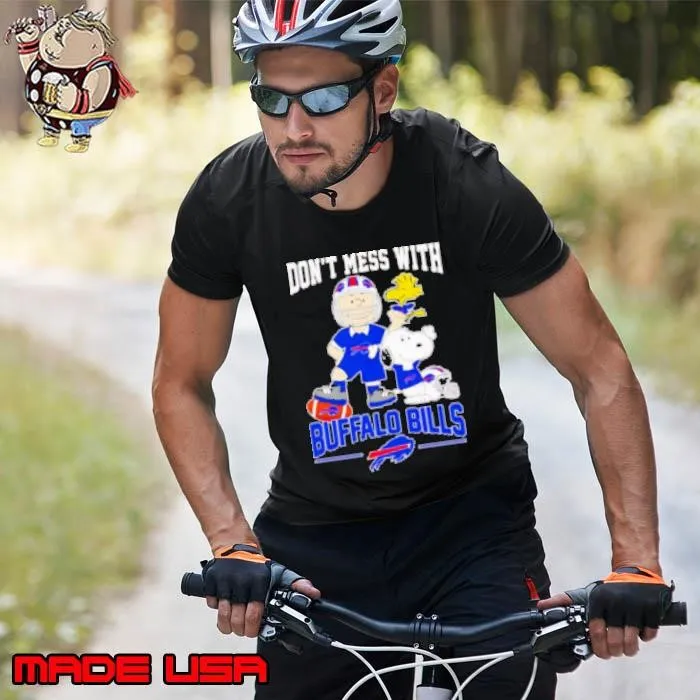 Don't mess with Buffalo Bills Charlie Brown and Snoopy Shirt