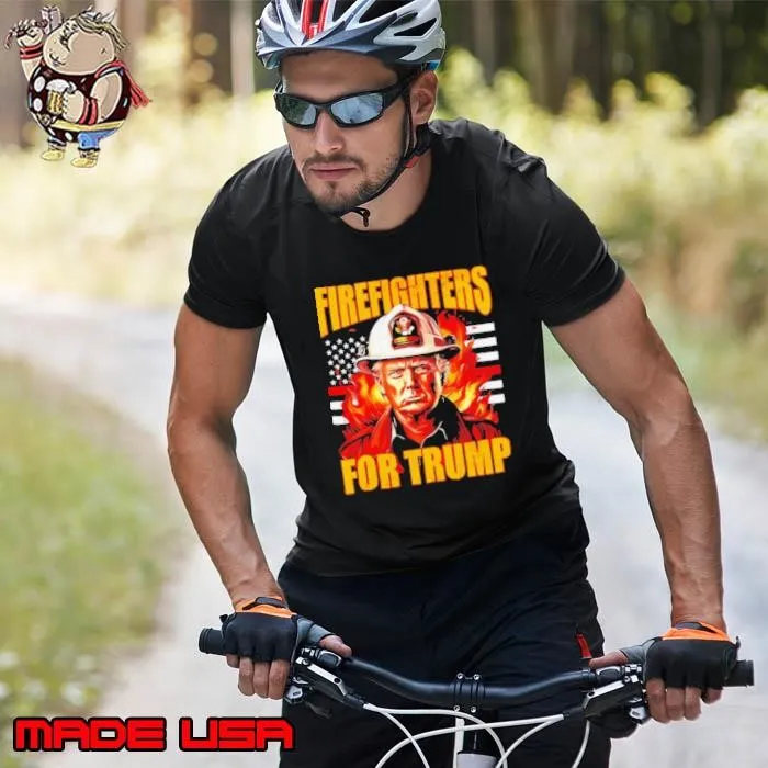Firefighters for Trump Pray for California LA strong shirt