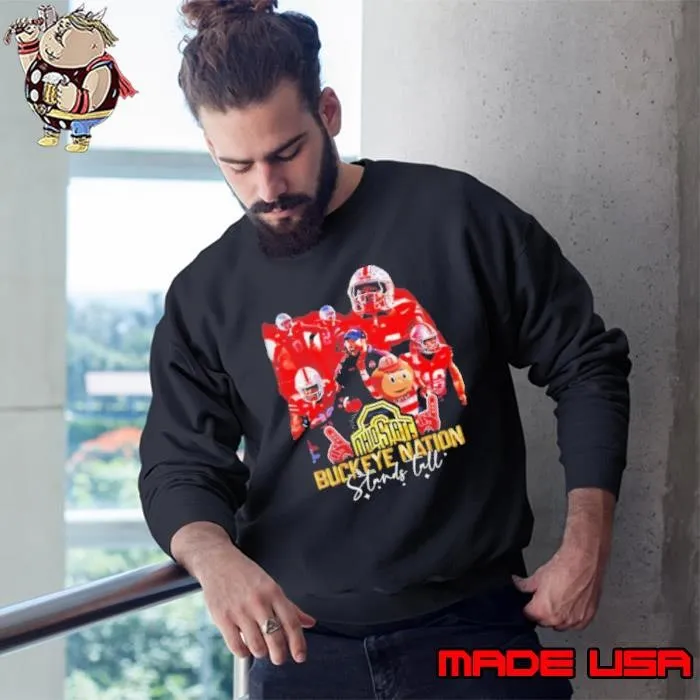 Forever Ohio State Football Champions Buckeye Nation Stands Tall Sweatshirt