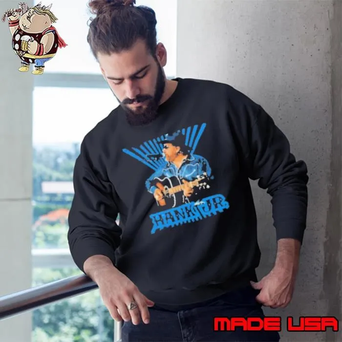 Hank Williams Jr. Guitar Picture Sweatshirt
