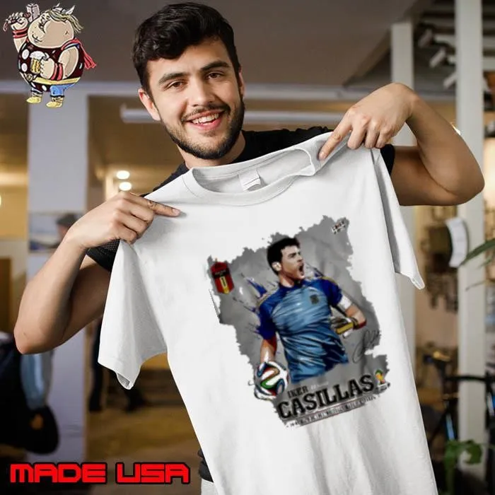 Iker Casillas printed sports Unisex