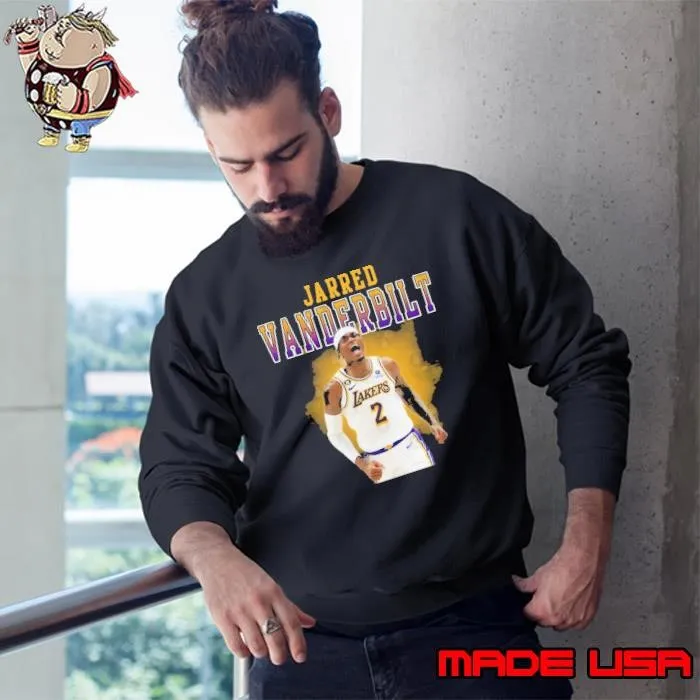Jarred Vanderbilt American professional basketball Los Angeles Lakers Sweatshirt