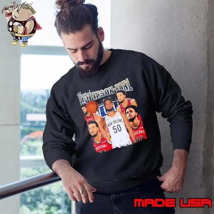Jeremiah Robinson Earl American professional basketball player New Orleans Pelicans Sweatshirt