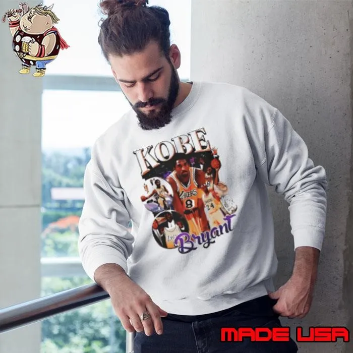Kobe Bryant Lakers 8 graphic vintage Sweatshirt