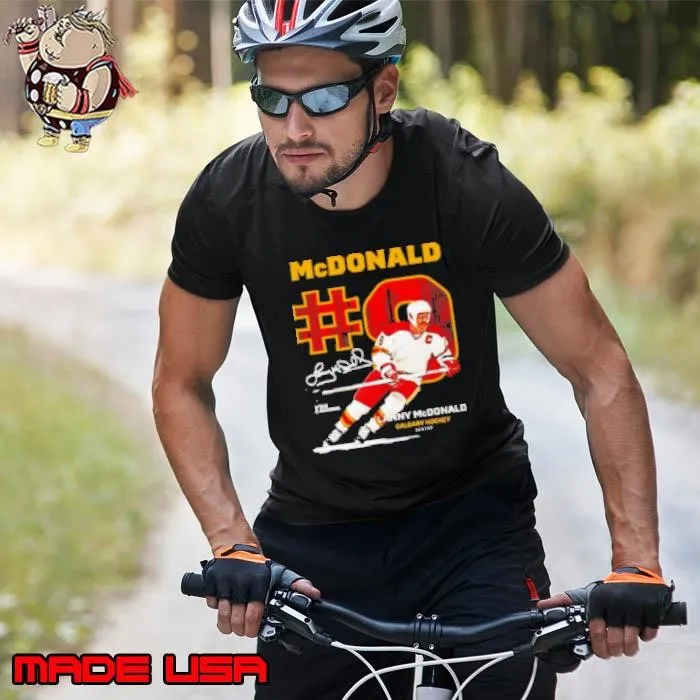 Lanny McDonald Calgary hockey throwback Unisex