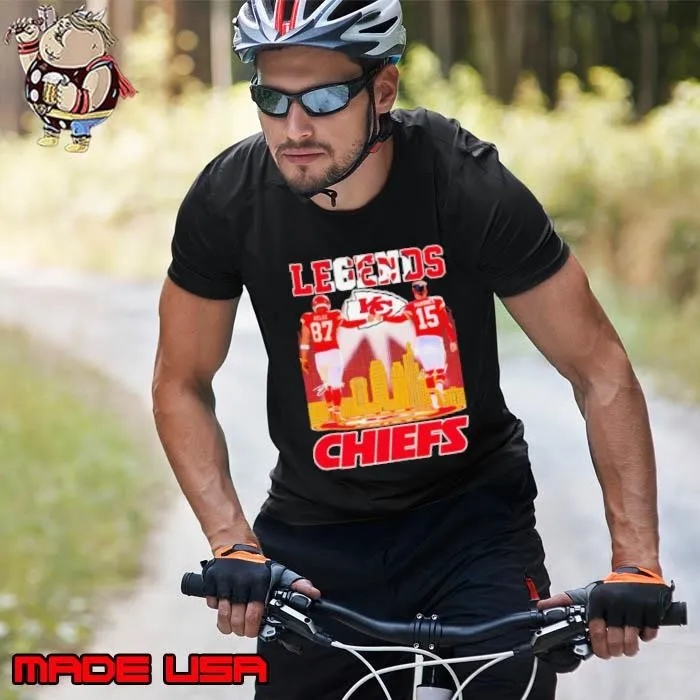 Legends Travis Kelce and Patrick Mahomes Chiefs shirt