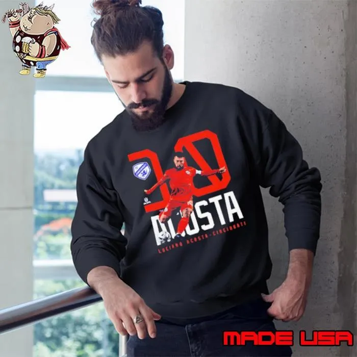 Luciano Acosta FC Cincinnati Bold Number cartoon Sweatshirt