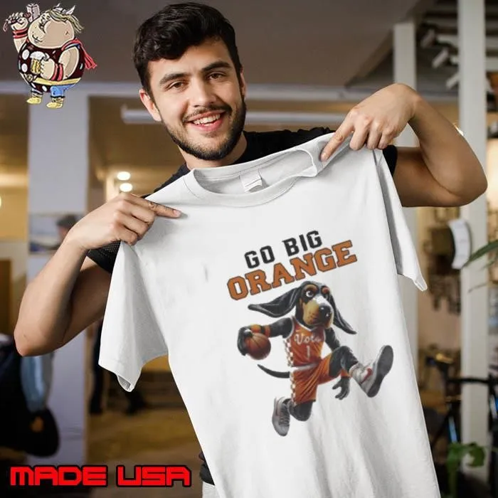 NCAA Tennessee Volunteers Go Big Orange 2025 Mascot Unisex