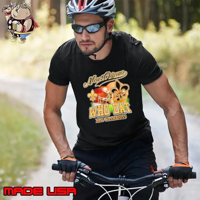 New Orleans Saints Who Dat XLIV Champions helmet Shirt
