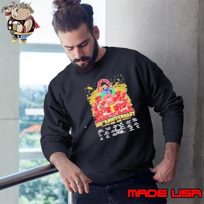 Nottingham Forest 160th Anniversary 1865 2025 Signatures Sweatshirt