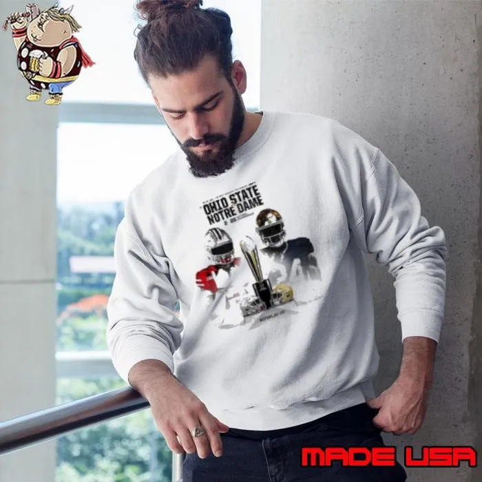 Ohio State Vs Notre Dame 2025 National Championship CFBPlayoff Sweatshirt
