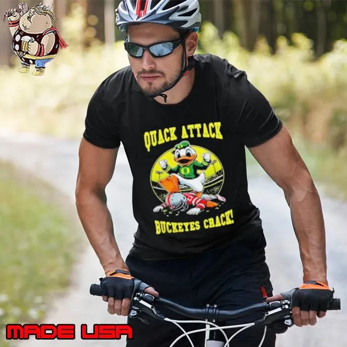 Oregon Ducks Quack Attack Buckeyes Crack Rose Bowl 2024 Unisex