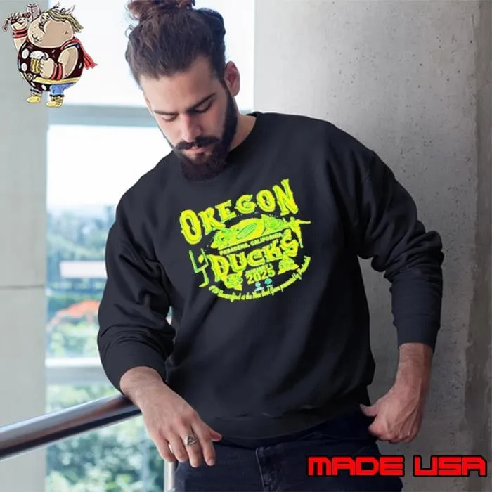 Oregon Ducks Rose Bowl 2024 25 CFP Quarterfinal Stadium Sweatshirt
