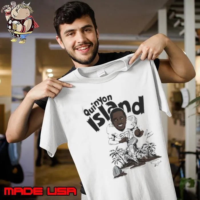 Quinyon Mitchell Kelly Green Caricature Player Philadelphia Eagles Philly Shirts Unisex