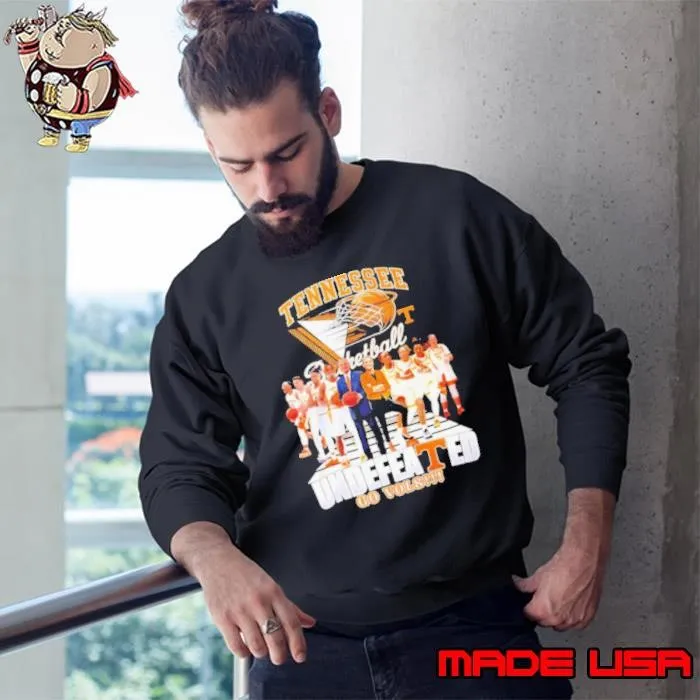Tennessee Volunteers basketball undefeated go Vols Sweatshirt