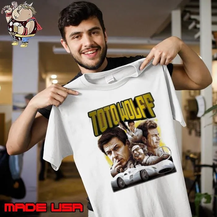 Toto Wolff Austrian billionaire investor motorsport executive T-Shirt
