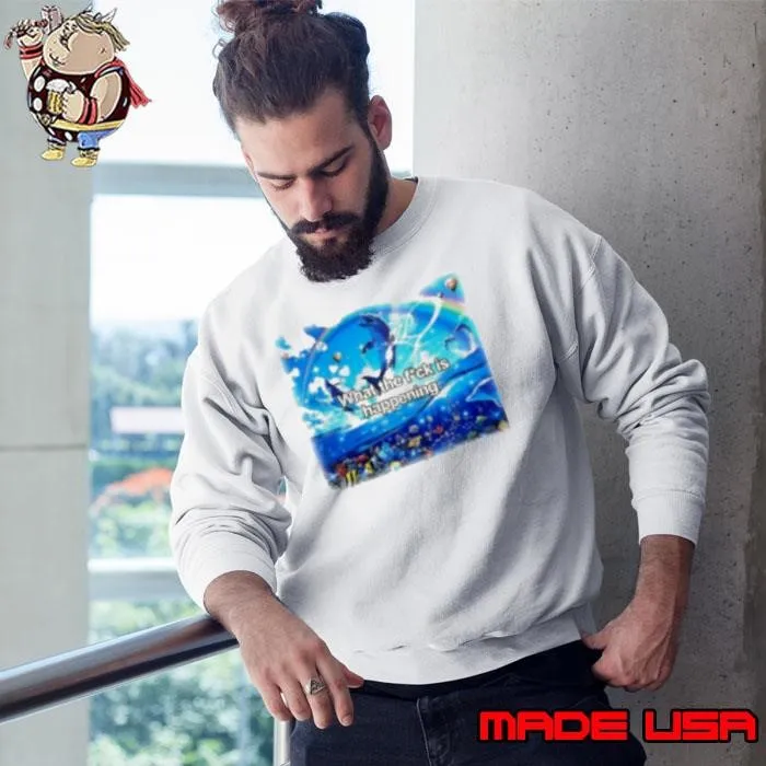 Zara Larsson white dolphin Sweatshirt