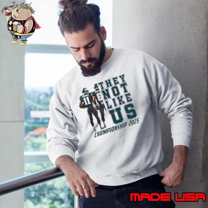 Brown and Smith They Not Like Us Championship 2025 Sweatshirt
