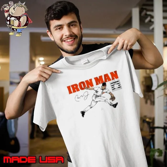 Cal Ripken Jr Iron Man Baltimore Orioles National Baseball Hall Of Fame Signature Unisex