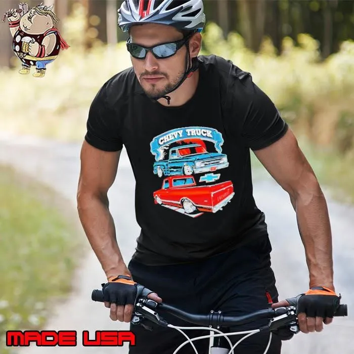 Chevy Trucks 67 72 Cars Retro shirt