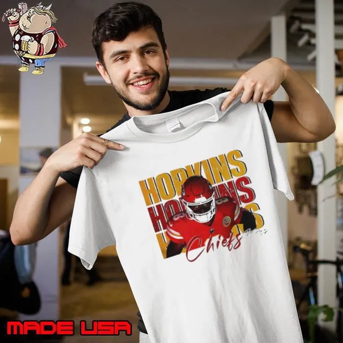Deandre Hopkins 8 Kansas City Chiefs Football Players Super Bowl 2025 Unisex
