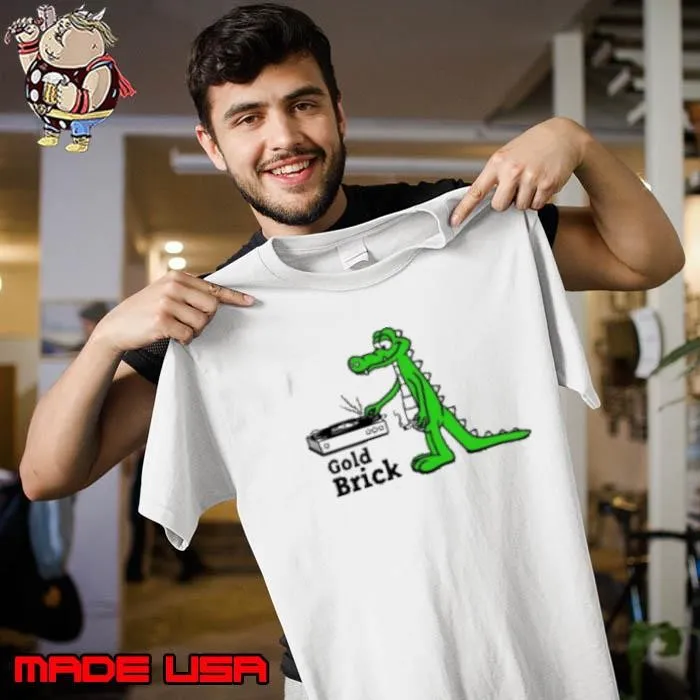 Gold Brick Gator Shirt
