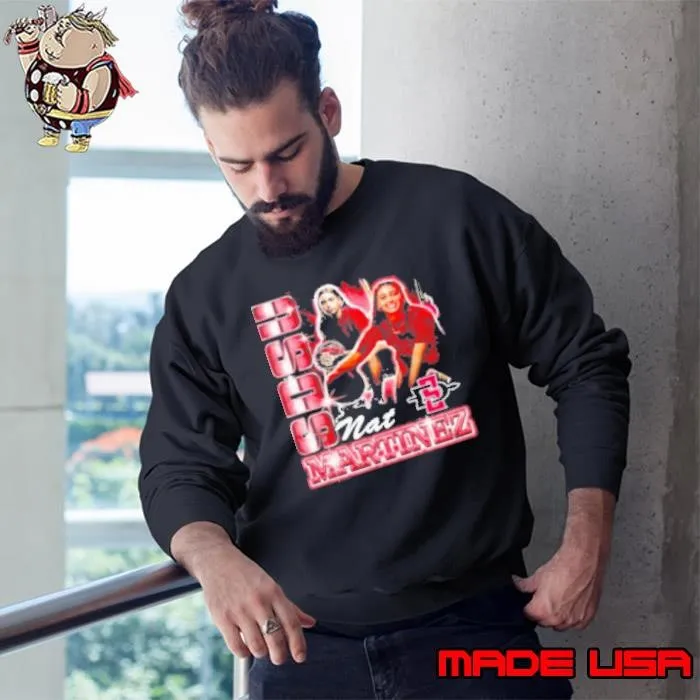 Natalia Martinez San Diego State Aztecs vintage graphic Sweatshirt