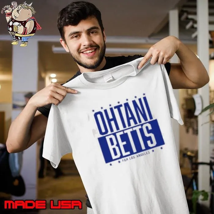 Ohtani Betts for Los Angeles Dodgers Unisex