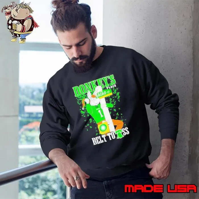 Philadelphia Eagles Donkey's place belt to ass Sweatshirt