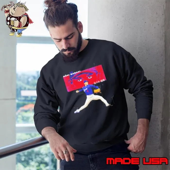 Roki Sasaki Los Angeles Dodgers Stare eye Sweatshirt