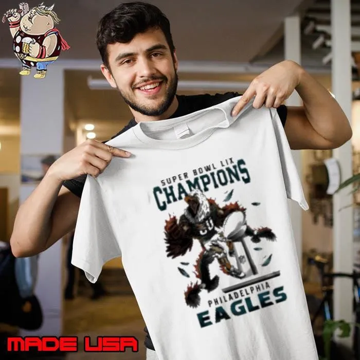 Super Bowl LIX 2025 Champions Philadelphia Eagles NFL Mascot Cup Unisex