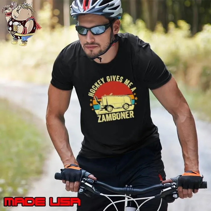 Top Hockey Gives Me A Zamboner Retro Unisex