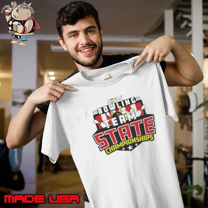 2025 NJSIAA Bowling Team State Championship shirt