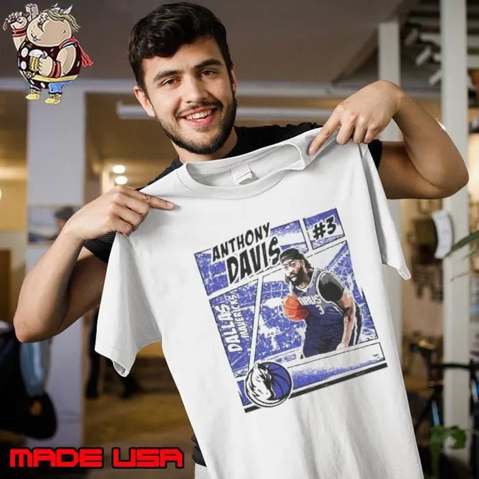 Anthony Davis Dallas Mavericks Comic Shirt