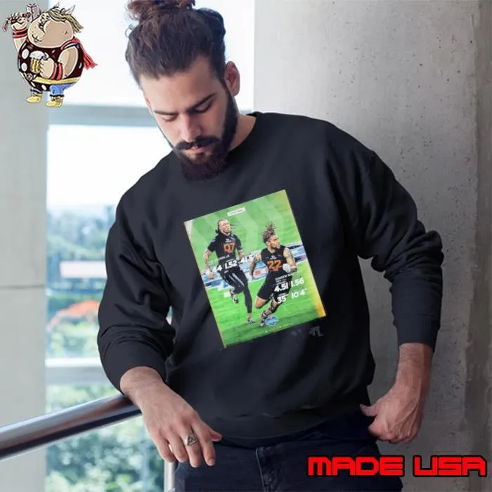 Attacking Every Moment Sam Brown Damien Martinez Miami Hurricanes NFL Scouting Combine 2025 Sweatshirt