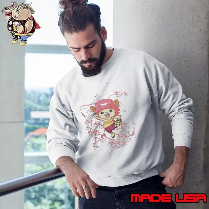 Chopper Cherry Blossom Girls Sweatshirt