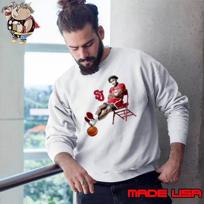 Kadary Richmond St. John’s Red Storm sit on chair Sweatshirt