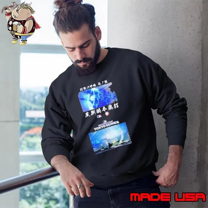 Kimetsu no Yaiba Shohei Ohtani Breathing of Batting Type No 1 Overwhelming Home Run Sweatshirt