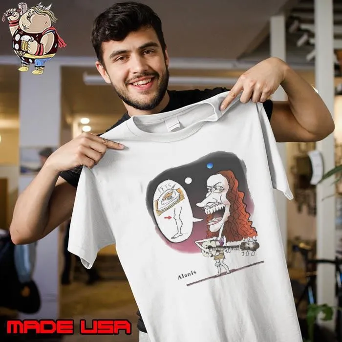 Lanis Morissette Caricature Irony Shirt