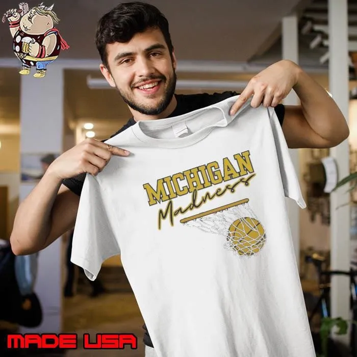 MICHIGAN Madness Basketball Shirt