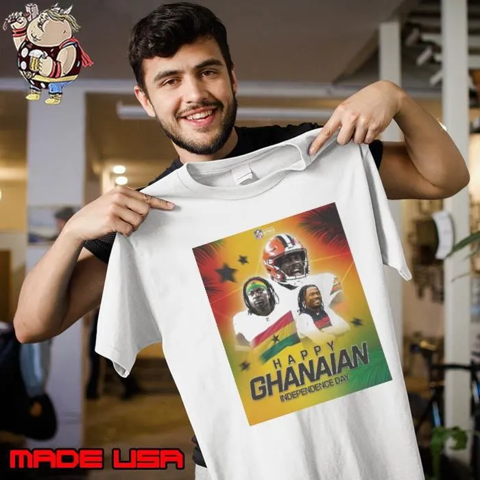 NFL Africa Happy Ghanaian Independence Day To All Our Friends In Ghana 2025 Unisex