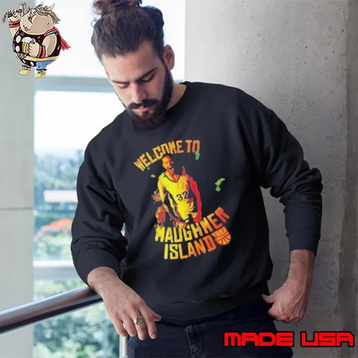 Welcome to Maughmer Island Liberty Flames Men’s Basketball Sweatshirt