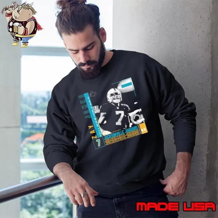 Zay Jones American professional football wide receiver Jacksonville Jaguars Sweatshirt