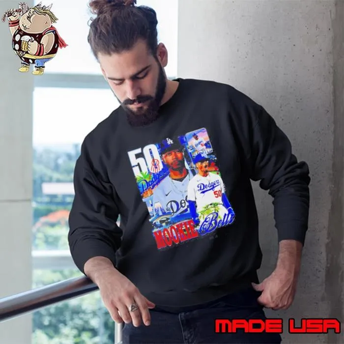 50 Mookie Betts Dodgers Graphic Sweatshirt