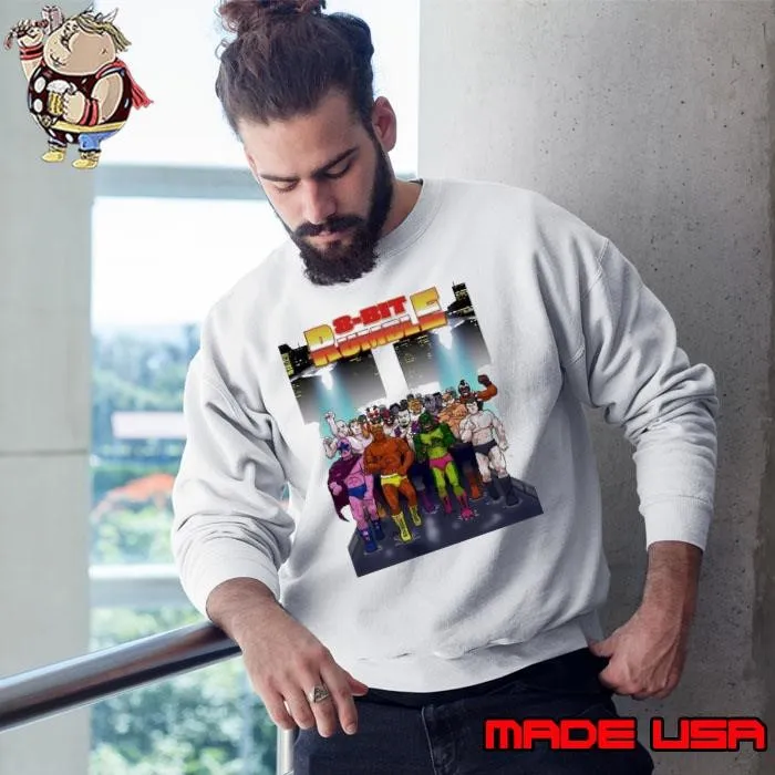 8-bit Rumble cartoon shirt