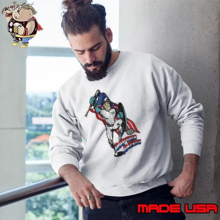 Aaron Judge USA Team Captain America Baseball Sweatshirt